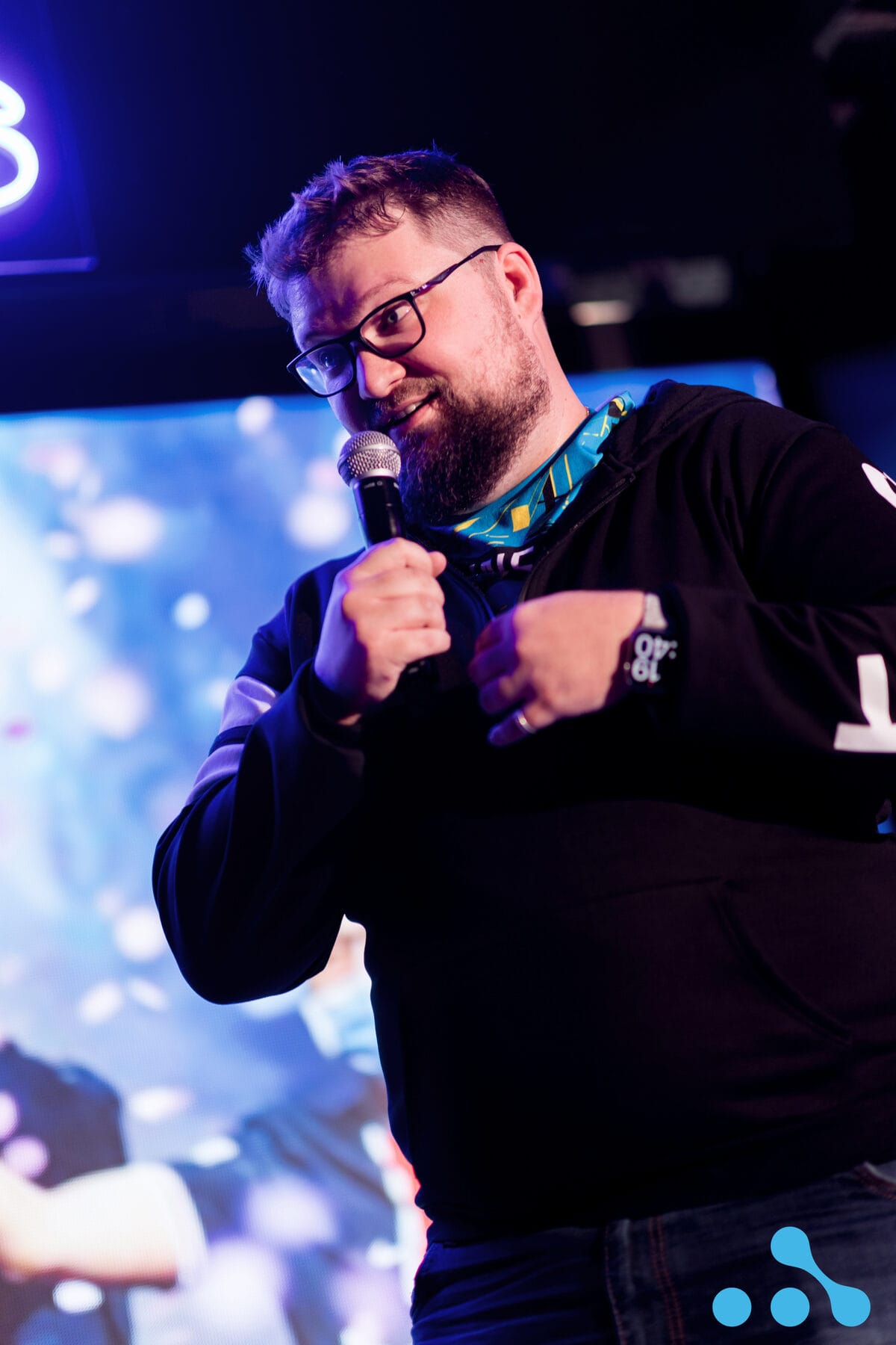 WePlay! event — On stage at WePlay — production-grade tournaments